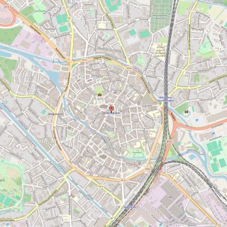 Kaart van Mechelen