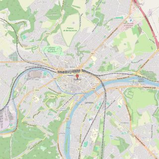 Kaart van Namen (Namur)