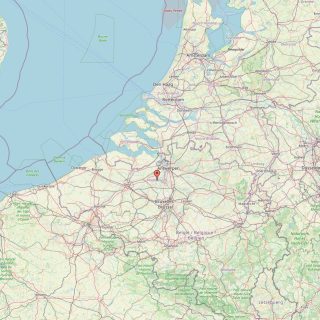 Kaart van Vlaams Gewest