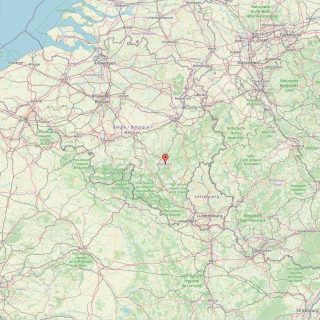 Kaart van Waals Gewest