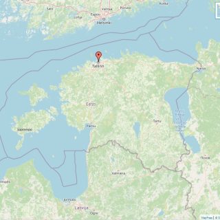 Kaart van Estland