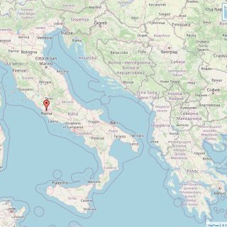 Kaart van Italië