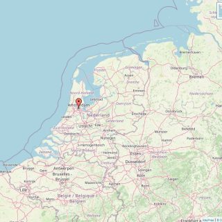 Kaart van Nederland